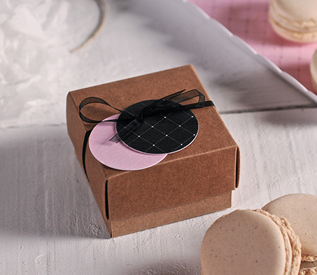 Scatola piccola con coperchio per biscotti