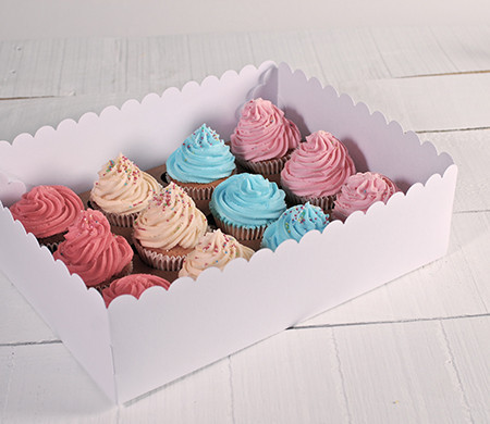Scatola alta per 12 cupcake