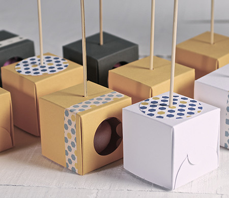 Scatola per un solo cake pop