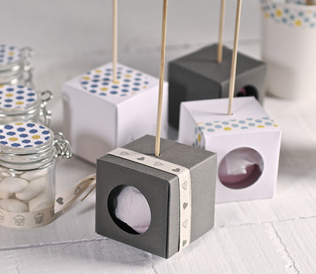 Scatola per un unico cake pop