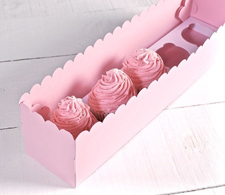 Scatola per cinque cupcake