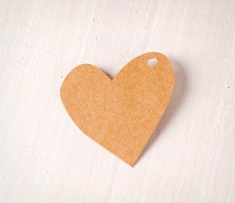 10 cuori grandi asimmetrici