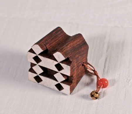 Timbro “geometrico 2” in legno