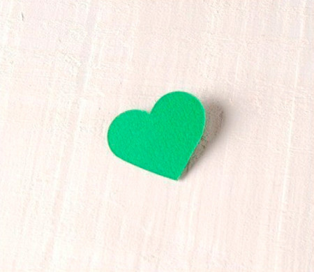 10 cuori in cartone