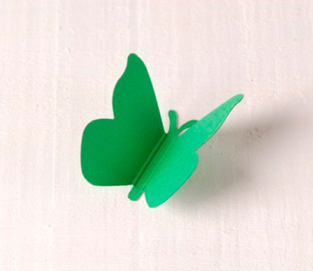 10 farfalle in cartone