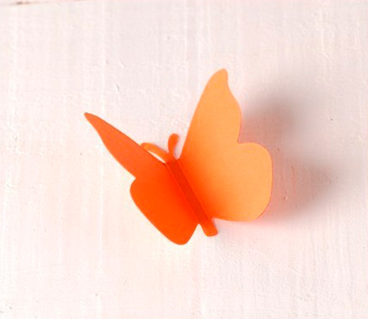 10 farfalle in cartone