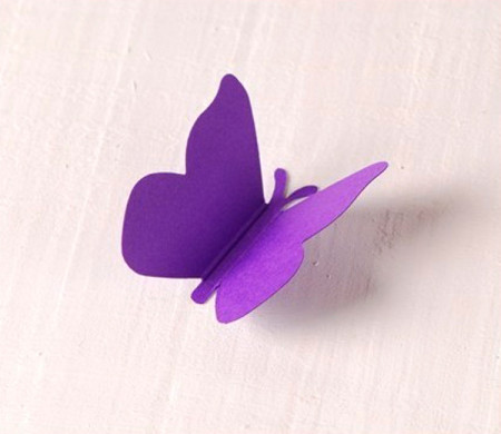 10 farfalle in cartone