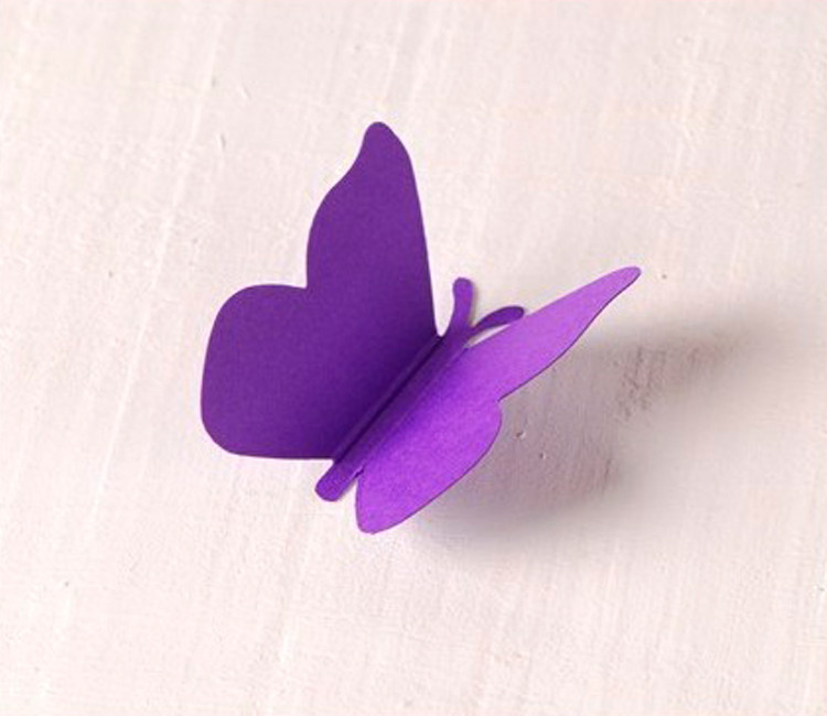 10 farfalle in cartone