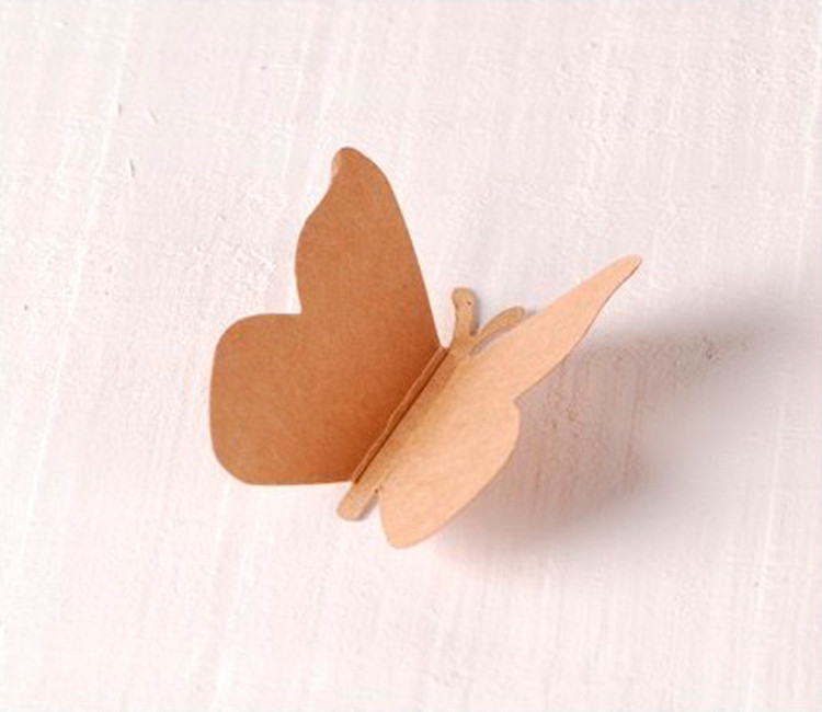 10 farfalle in cartone