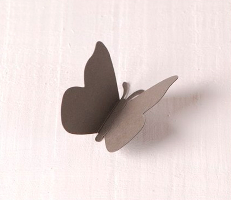 10 farfalle in cartone