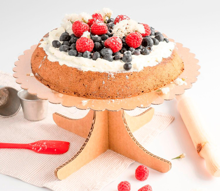 Dolcissimo espositore in cartone per le torte Dolcissimo espositore in cartone per le torte