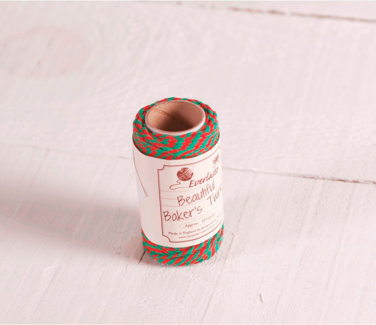 Cordino bicolore baker’s twine per decorare i tuoi regali