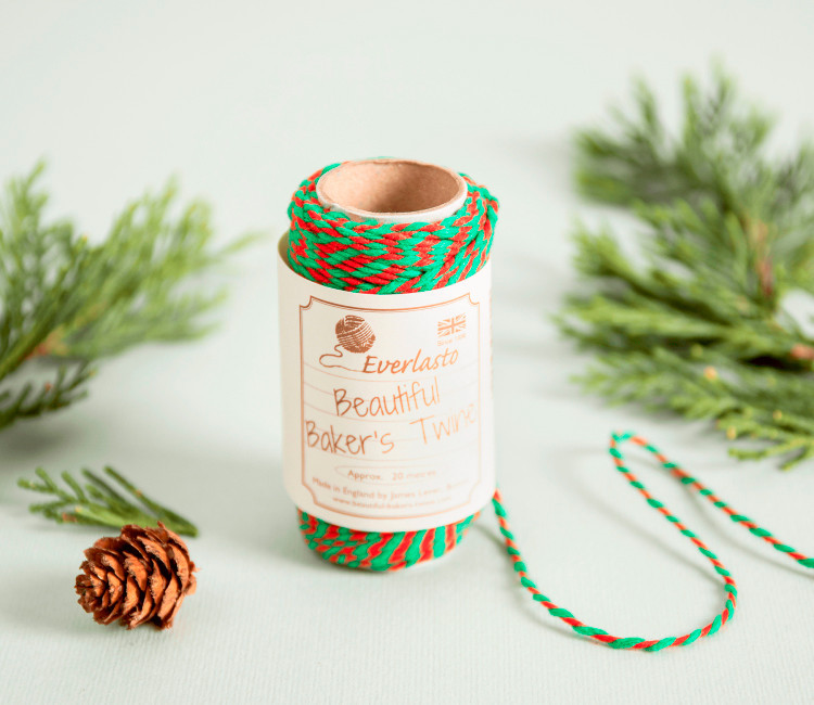 Cordino bicolore baker’s twine per decorare i tuoi regali