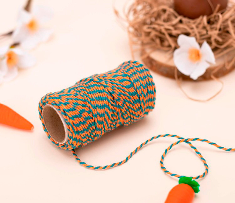 Cordino bicolore baker’s twine per decorare i tuoi regali
