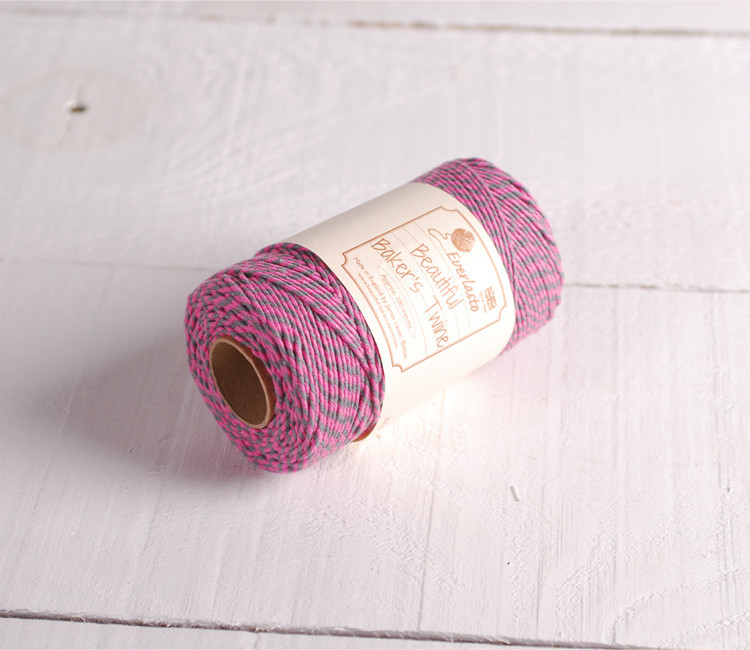 Cordino bicolore baker’s twine per decorare i tuoi regali