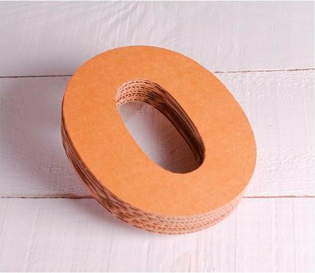 Numeri decorativi in cartone
