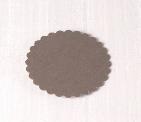 Etichette con bordo ondulato per regali originali