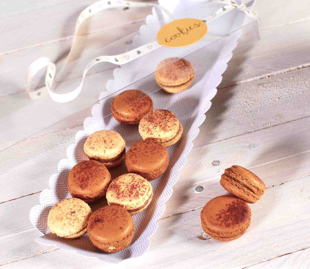 Scatole trasparenti per biscotti 