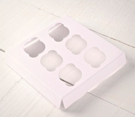 Holder per 6 mini cupcake, per le scatole di dolci