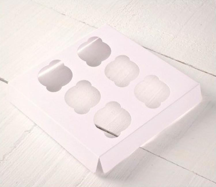 Holder per 6 mini cupcake, per le scatole di dolci