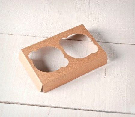 Holder per 2 cupcake, per pasticcerie e negozi