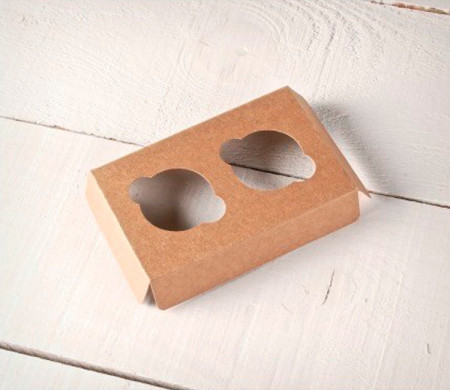 Holder per 2 mini cupcake, ideale per le pasticcerie