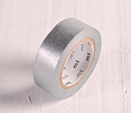 Washi tape argentato