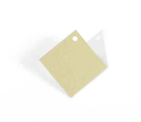 Etichette quadrate in cartone per regali