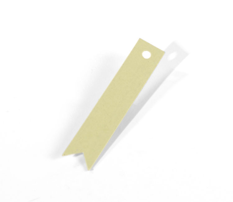 Etichette a forma di bandierina per un tocco originale Etichette a forma di bandierina per un tocco originale