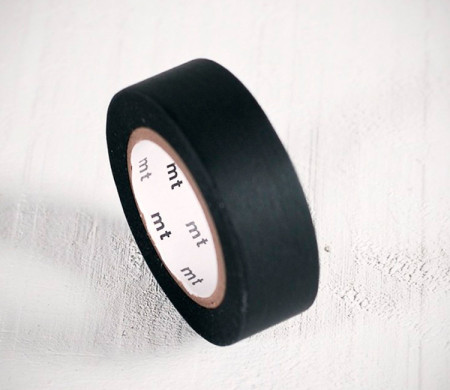 Washi tape nero