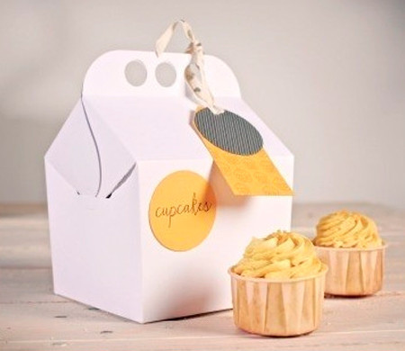 Happy scatola per cupcake