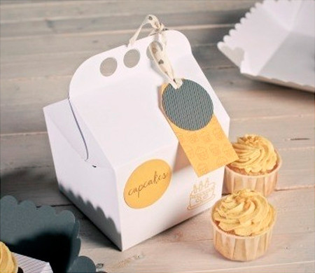 Happy scatola per cupcake