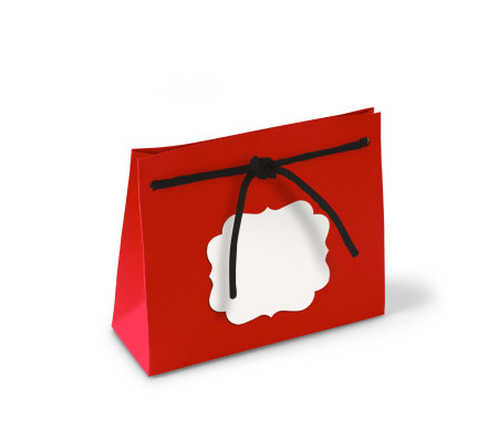 Sacchetto Regalo in Cartone con Cordino Incluso