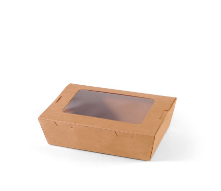 Scatola con finestra per take away
