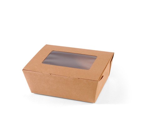 Scatola con finestra per take away