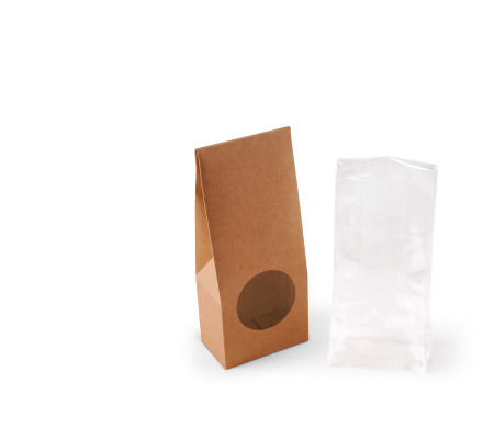 Scatola con finestra per cibo