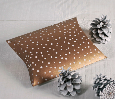 Scatola de regalo natalizio per gioielli