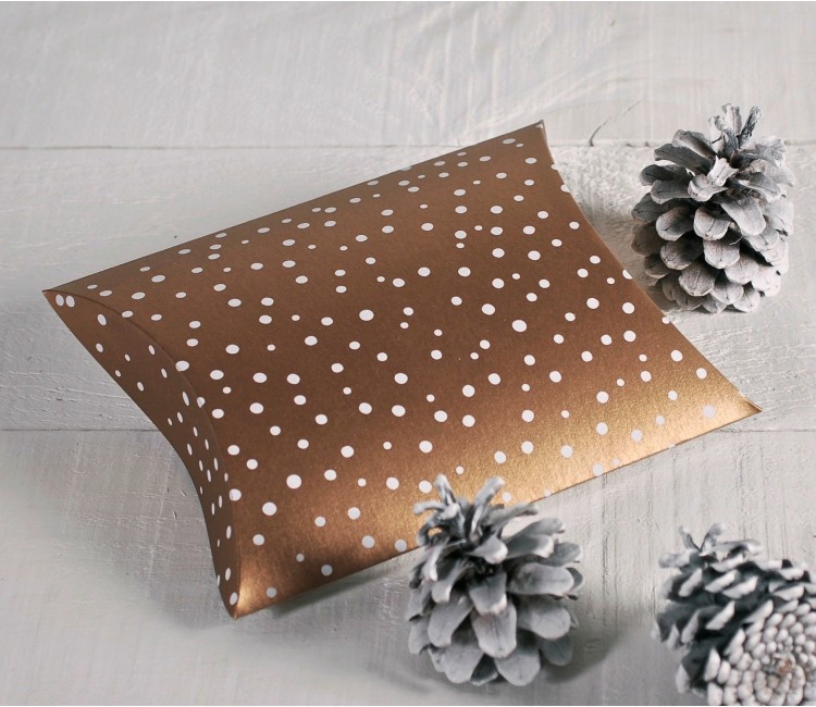 Scatola de regalo natalizio per gioielli