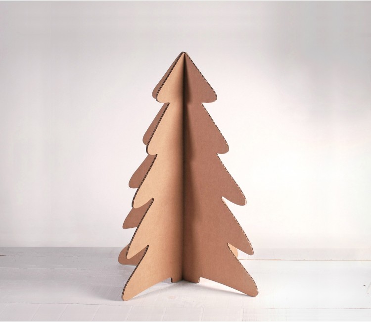 Albero di Natale di cartone