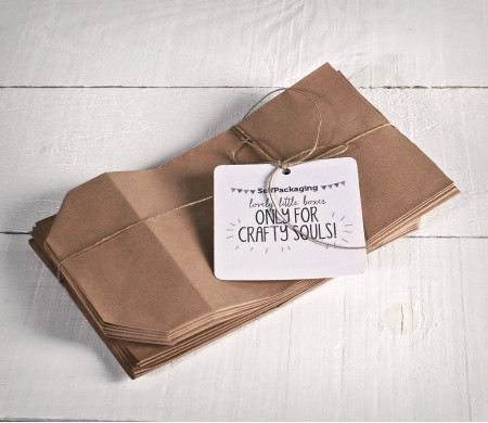 Kit 20 sacchetti di carta kraft
