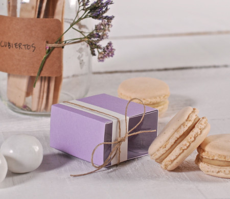 Scatola per un macaron