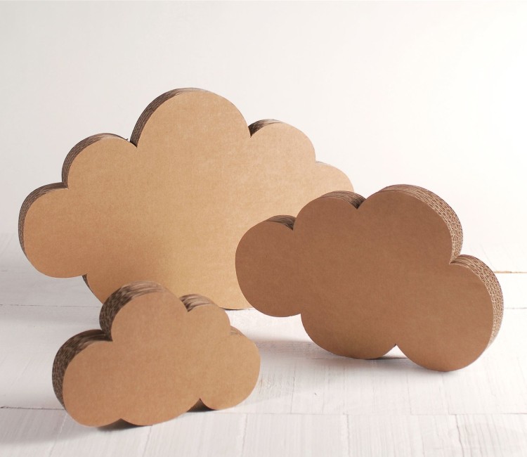 Nuvole di Cartone Decorative. Kit da 3! Nuvole di Cartone Decorative. Kit da 3!