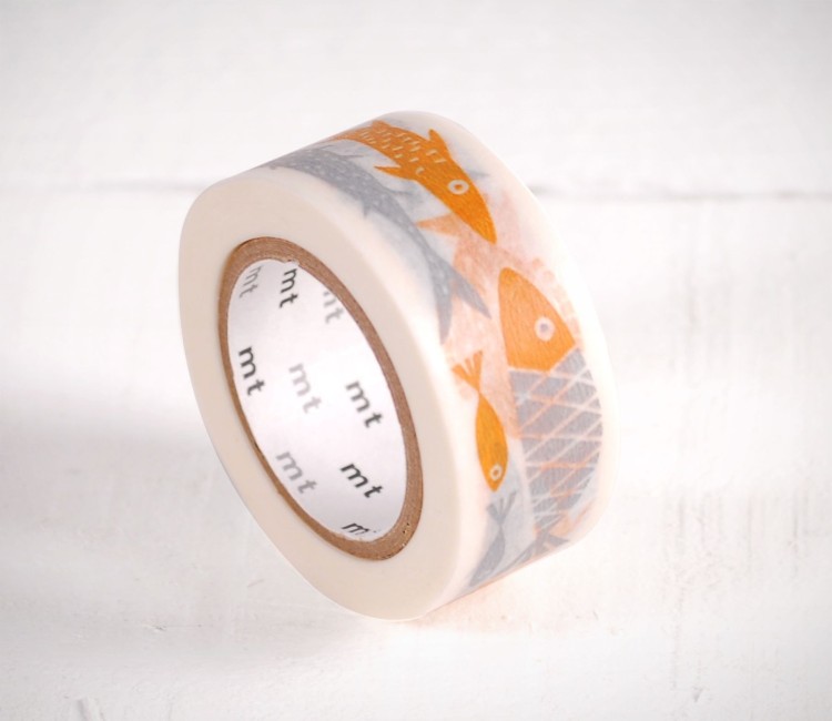  Washi Tape con Pesciolini per Decorare in Modo Divertente!