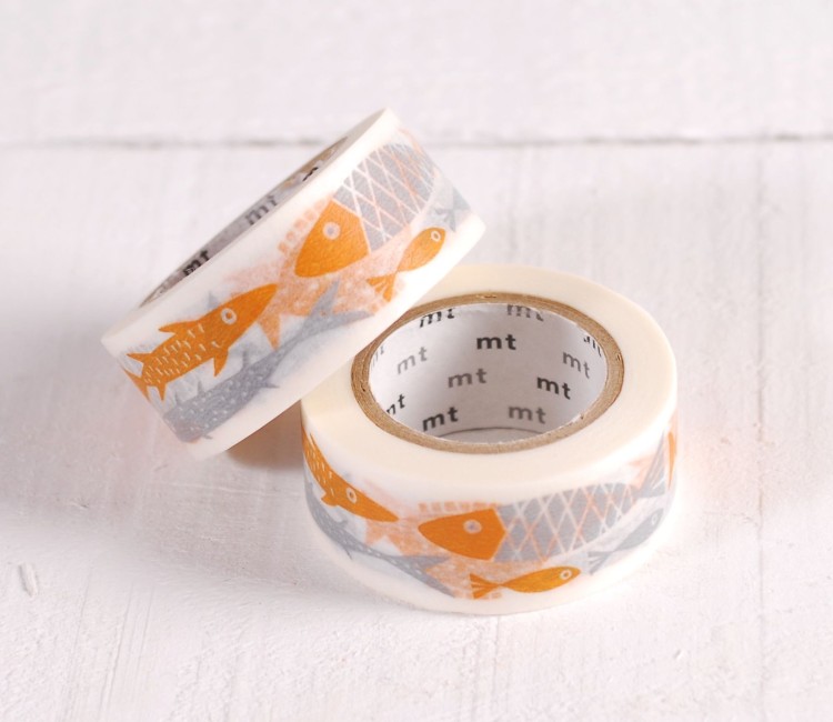  Washi Tape con Pesciolini per Decorare in Modo Divertente!