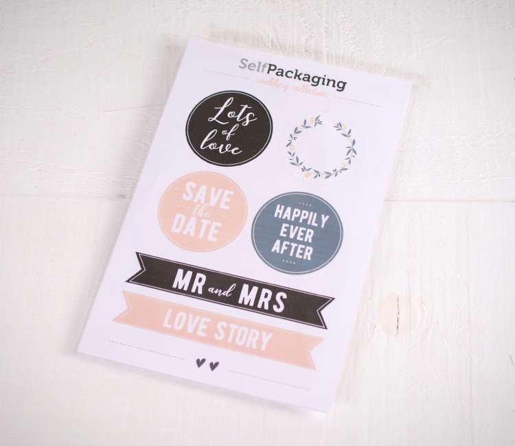 Adesivi per Matrimoni, Messaggini Pieni d’Amore!