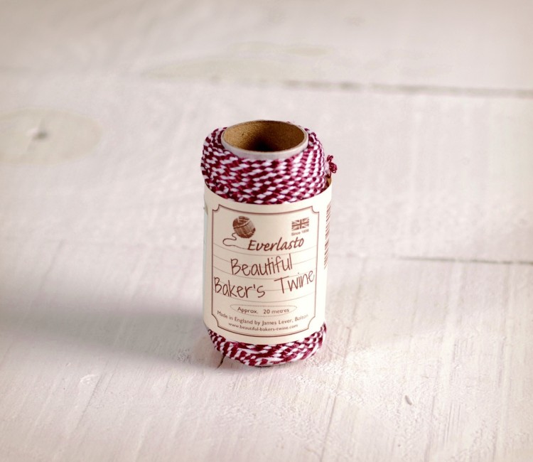 Cordino baker's twine bicolore in cotone per eleganti decorazioni