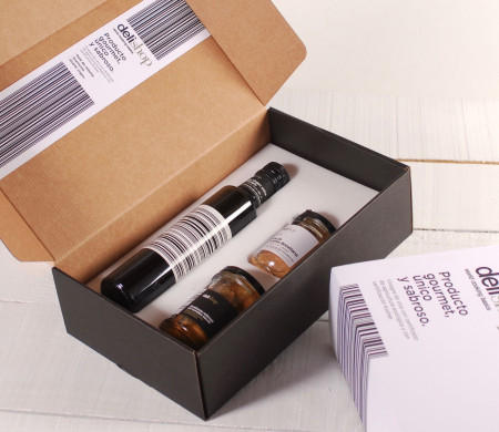 Scatola per prodotti gourmet