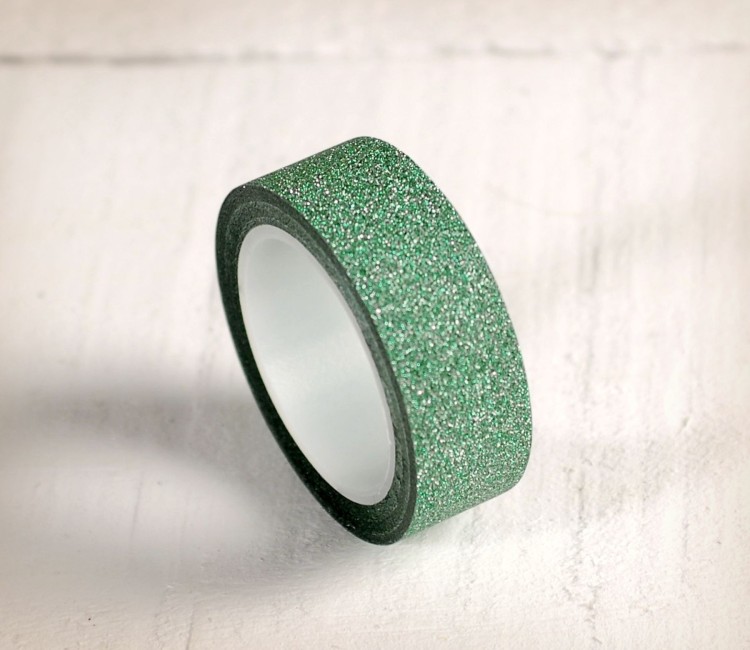 Rotolo di washi tape con porporina