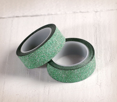 Rotolo di washi tape con porporina
