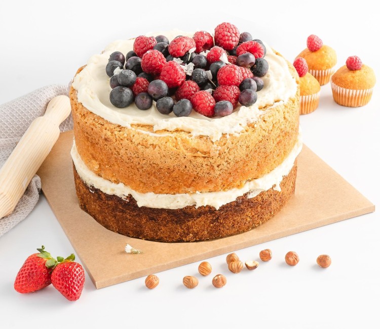 Base in cartone per torte grandi di 30x30 cm